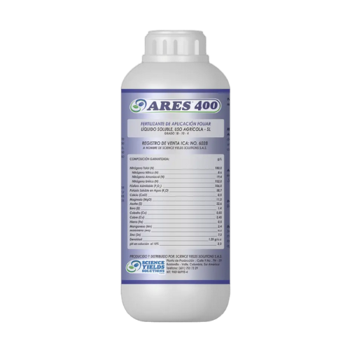 FERTILIZANTE FOLIAR ARES 400