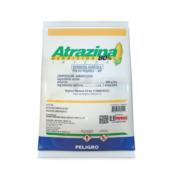 HERBICIDA ATRAZINA 80% WP