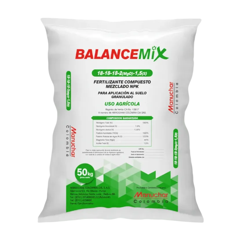 ABONO 18-18-18- 2(MgO)- 1,5(S)