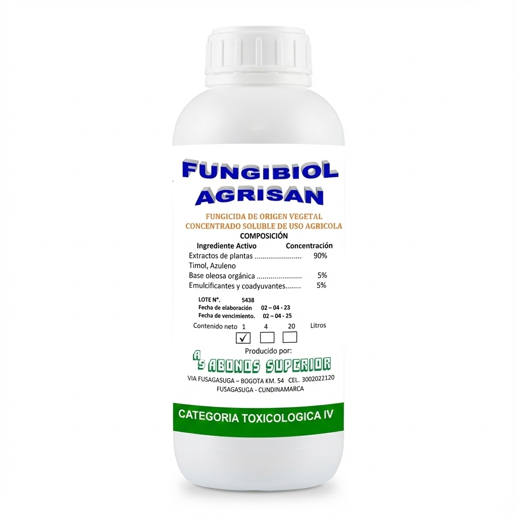 FUNGICIDA BOTÁNICO FUNGIBIOL