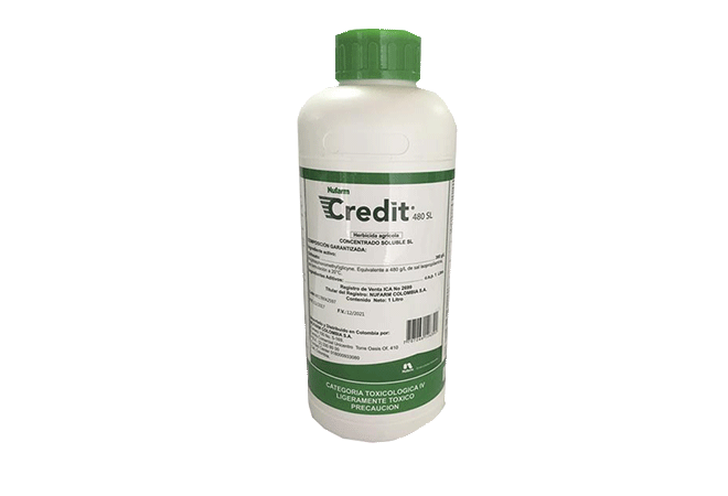 HERBICIDA GLIFOSATO CREDIT 480