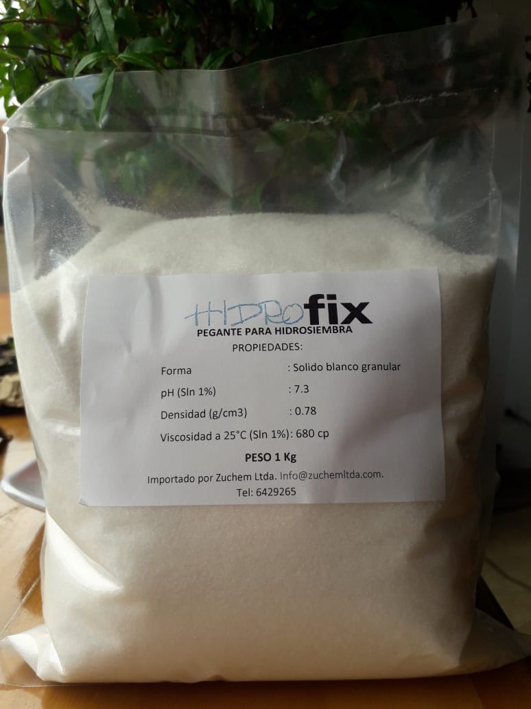 PEGANTE PARA HIDROSIEMBRA HIDROFIX