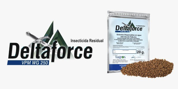 Deltaforce WG 5% – Insecticida Deltametrina Granulado.