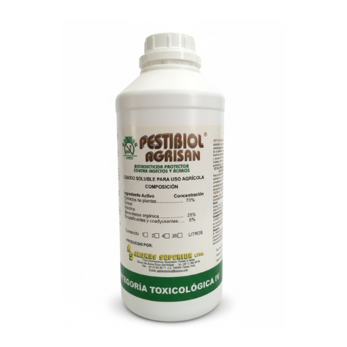 INSECTICIDA BOTÁNICO PESTIBIOL AGRISAN