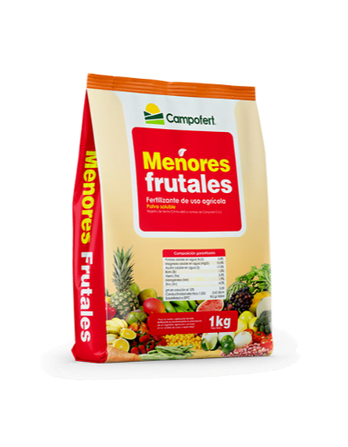 FERTILIZANTE SOLUBLE MENORES FRUTALES