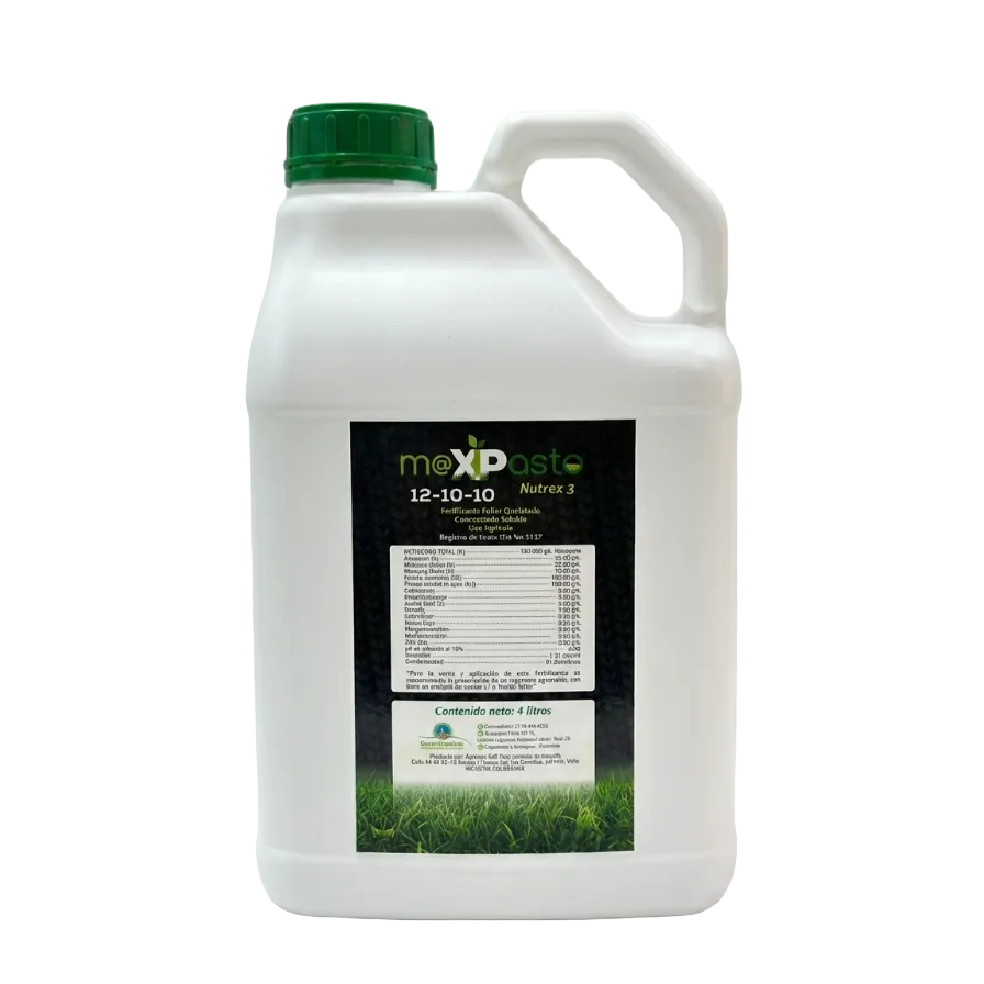 FERTILIZANTE FOLIAR PARA PASTOS MAXIPASTO