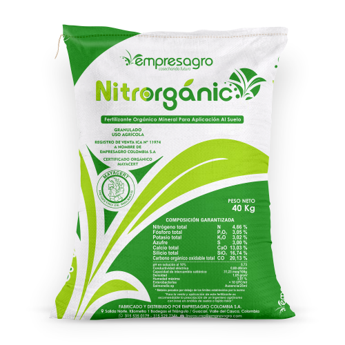 FERTILIZANTE ORGÁNICO NITRORGANIC