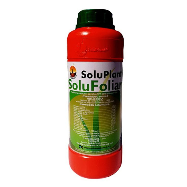FERTILIZANTE FOLIAR SOLUPLANT SOLUFOLIAR