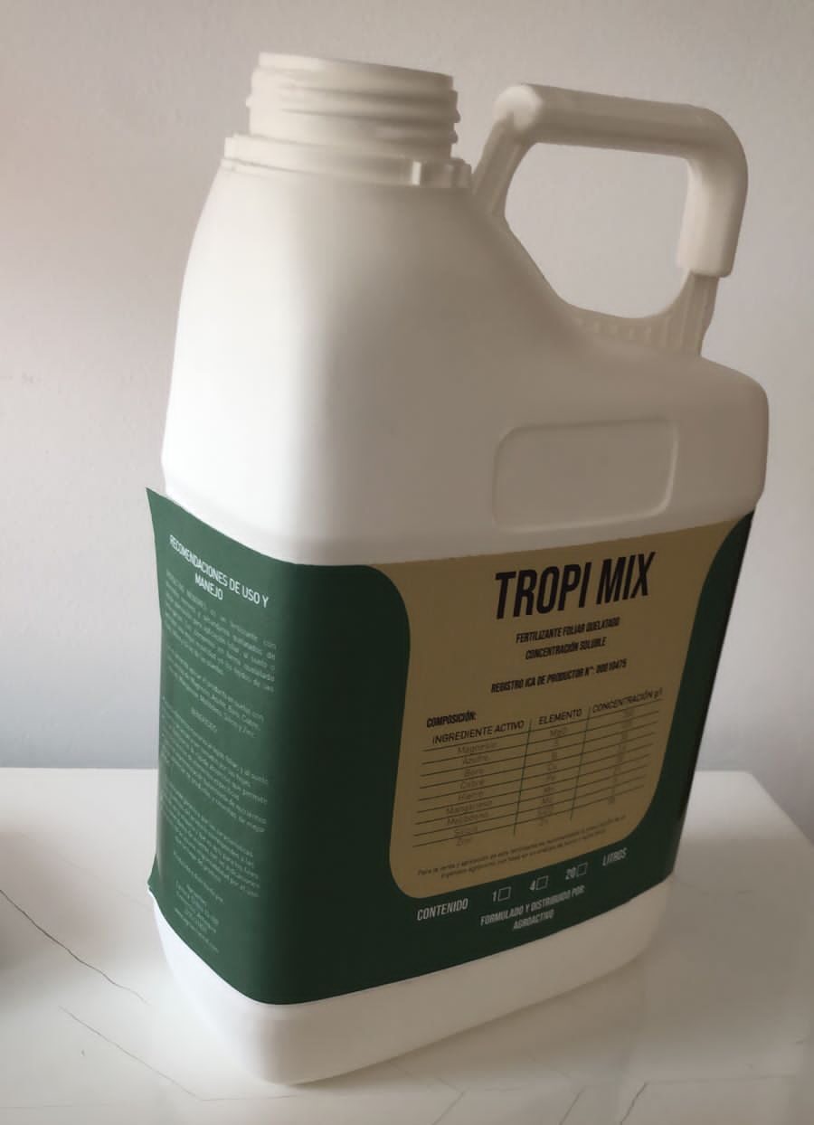 FERTILIZANTE FOLIAR QUELATADO TROPI MIX - 20lts