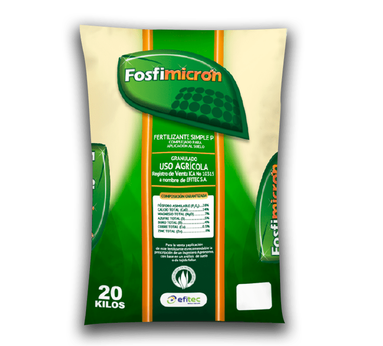 FERTILIZANTE GRANULADO FOSFIMICRÓN
