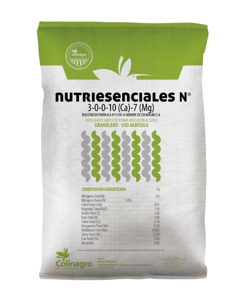 FERTILIZANTE EDÁFICO NUTRIESENCIALES N