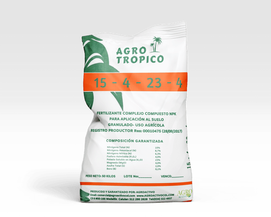 FERTILIZANTE Y ABONO 15-4-23-4