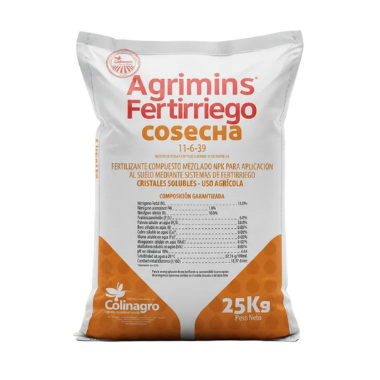 AGRIMINS FERTIRRIEGO COSECHA