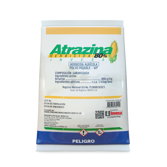 HERBICIDA ATRAZINA 80% WP