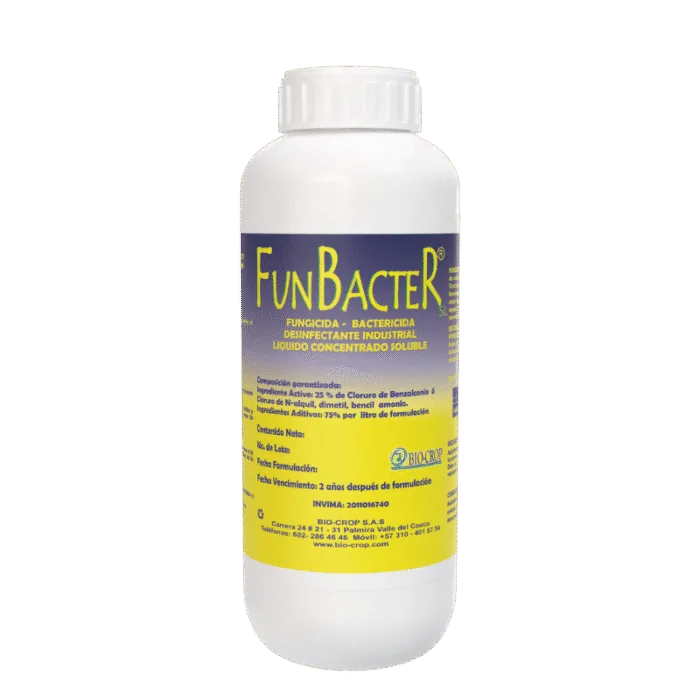DESINFECTANTE AGROPECUARIO FUNBACTER