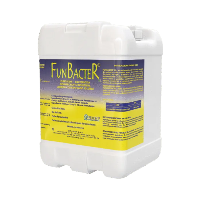 DESINFECTANTE AGROPECUARIO FUNBACTER