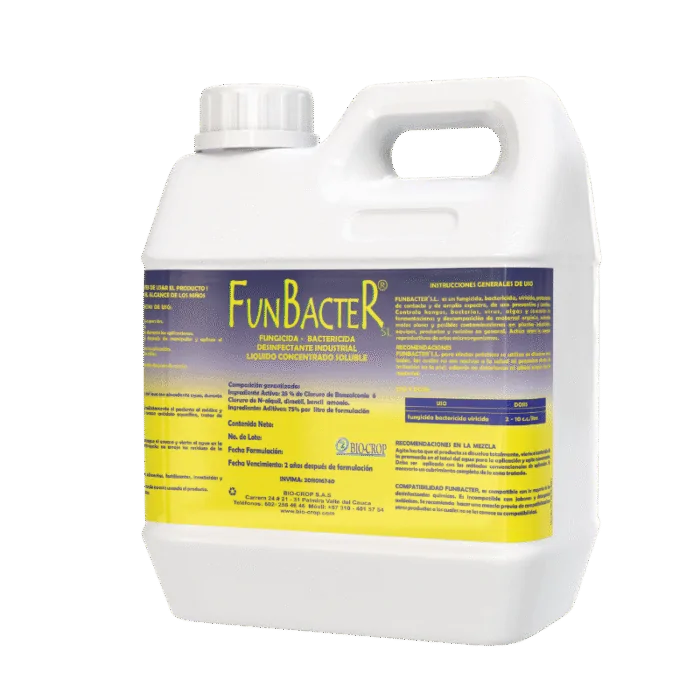 DESINFECTANTE AGROPECUARIO FUNBACTER