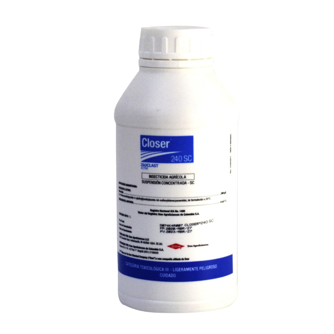 INSECTICIDA SULFOXAFLOR CLOSER 240 SC