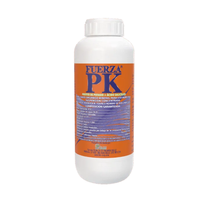 FOSFITO DE POTASIO + ÁCIDO SALICÍLICO FUERZA PK AGROACTIVO