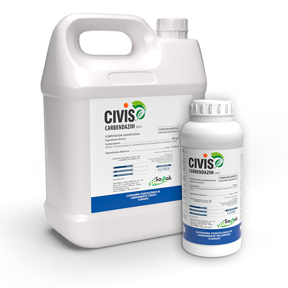 FUNGICIDA SISTÉMICO CARBENDAZIM CIVIS 500 SC