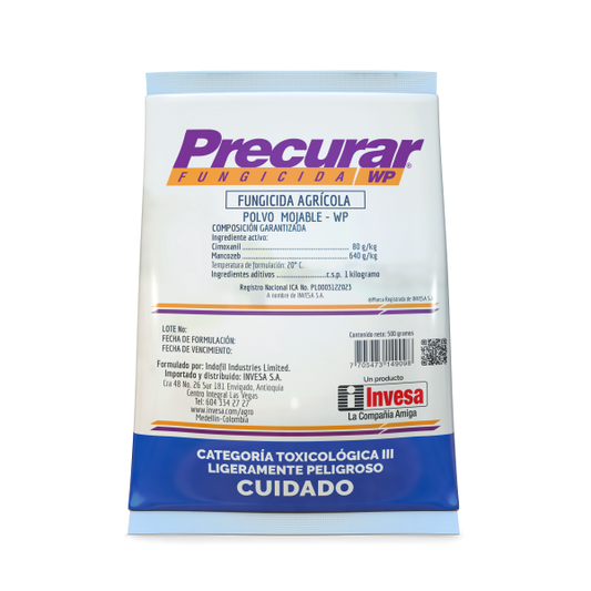 FUNGICIDA QUÍMICO CIMOXANIL PRECURAR WP