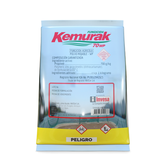 FUNGICIDA QUÍMICO PROPINEB KEMURAK 70 WP