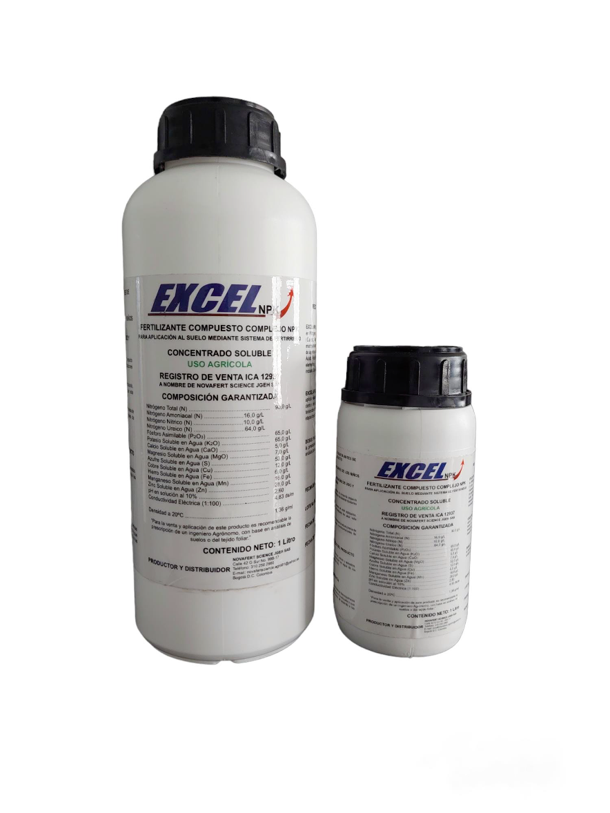 FERTILIZANTE FOLIAR COMPLETO EXCEL