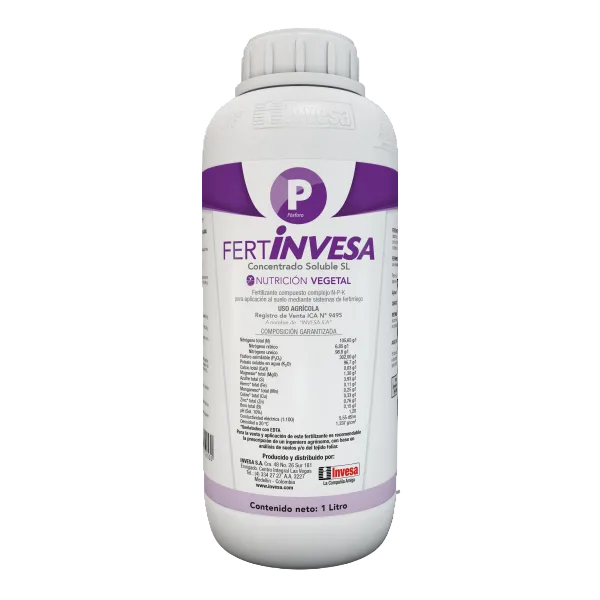 FERTILIZANTE LÍQUIDO FERTINVESA P (FÓSFORO)