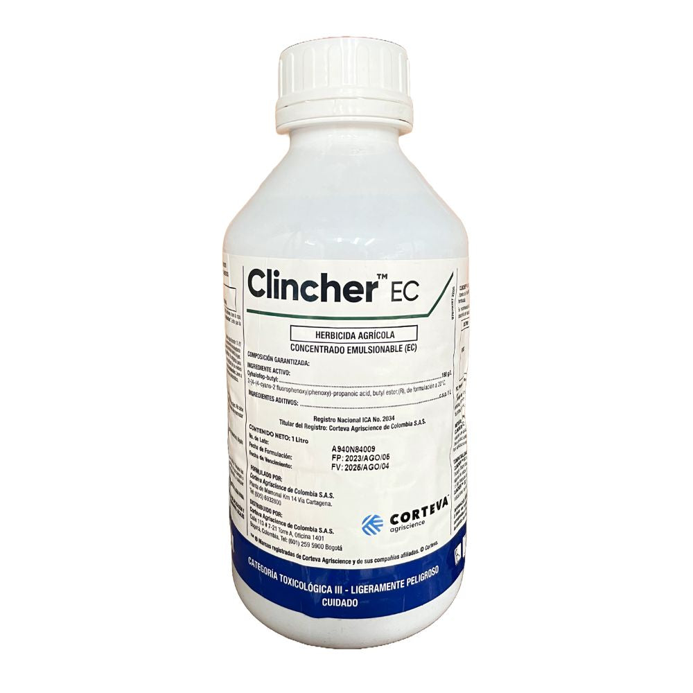 HERBICIDA CYHALOFOP BUTIL CLINCHER EC