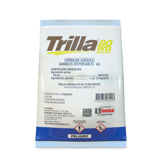 HERBICIDA DIURON TRILLA 80 WG