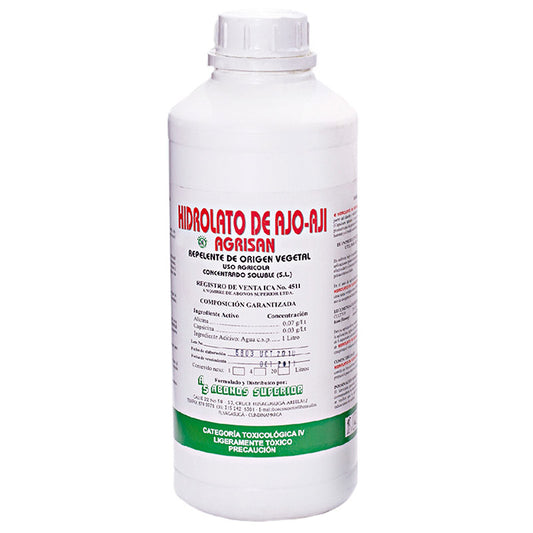 HIDROLATO DE AJO AJÍ AGRISAN