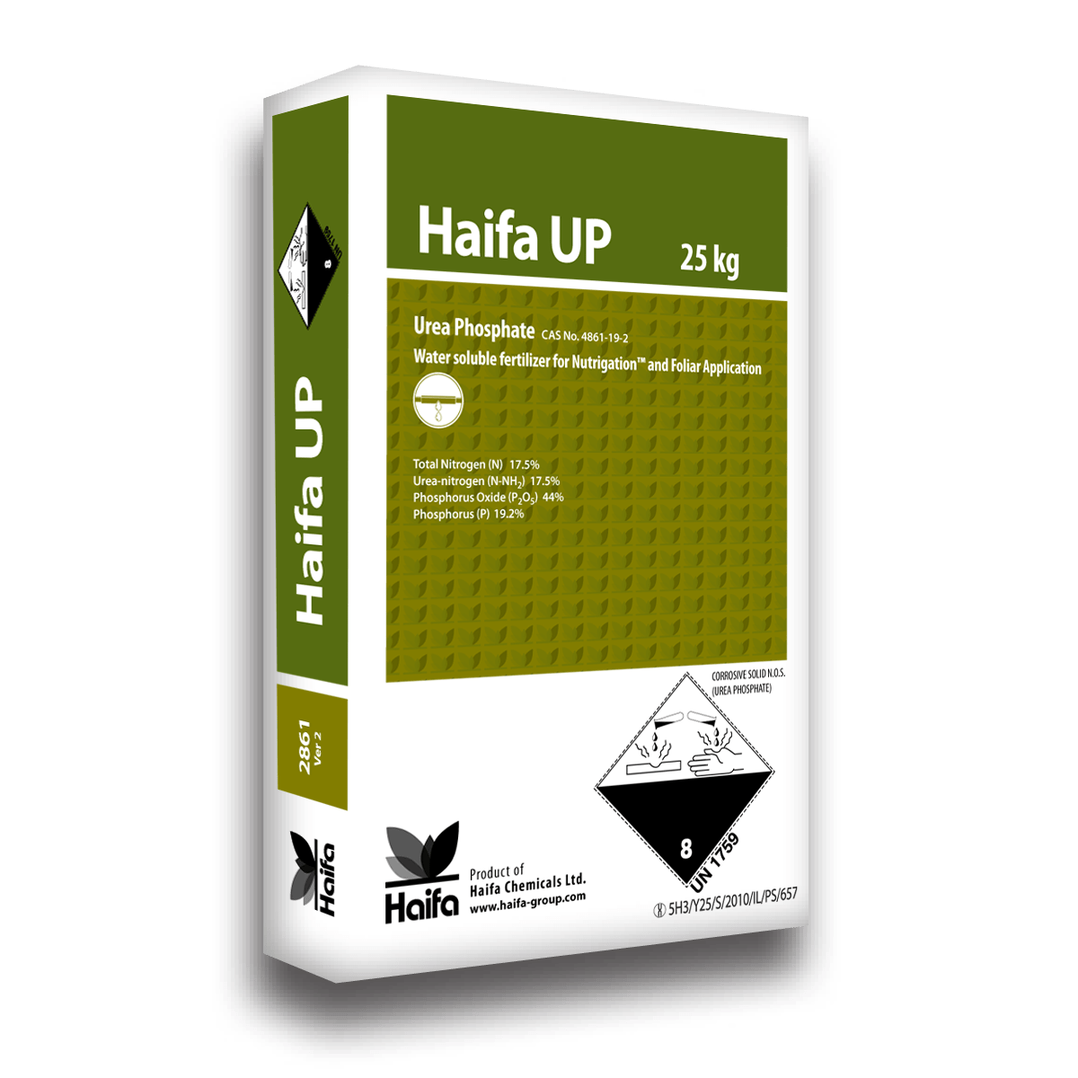 FERTILIZANTE SOLUBLE HAIFA UP 17-44-0