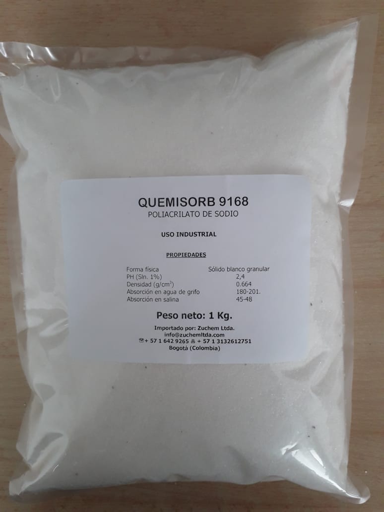 POLÍMERO ABSORBENTE QEMISORB 9168