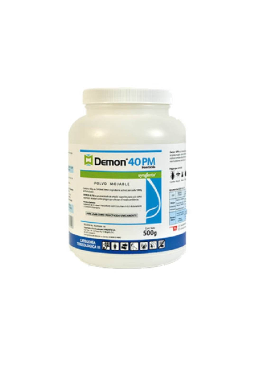 Demon 40 WP x 500 g – Insecticida Piretroide Polvo Mojable 40%
