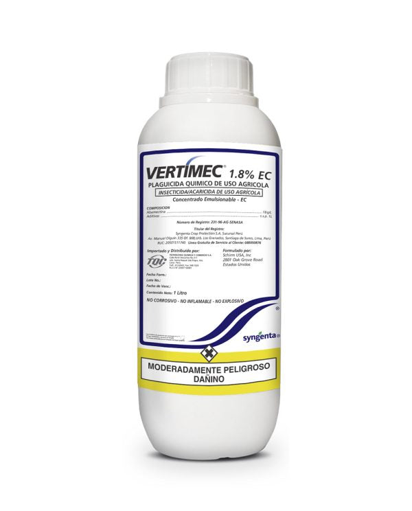 Vertimec 1.8 EC Acaricida Insecticida – Abamectina