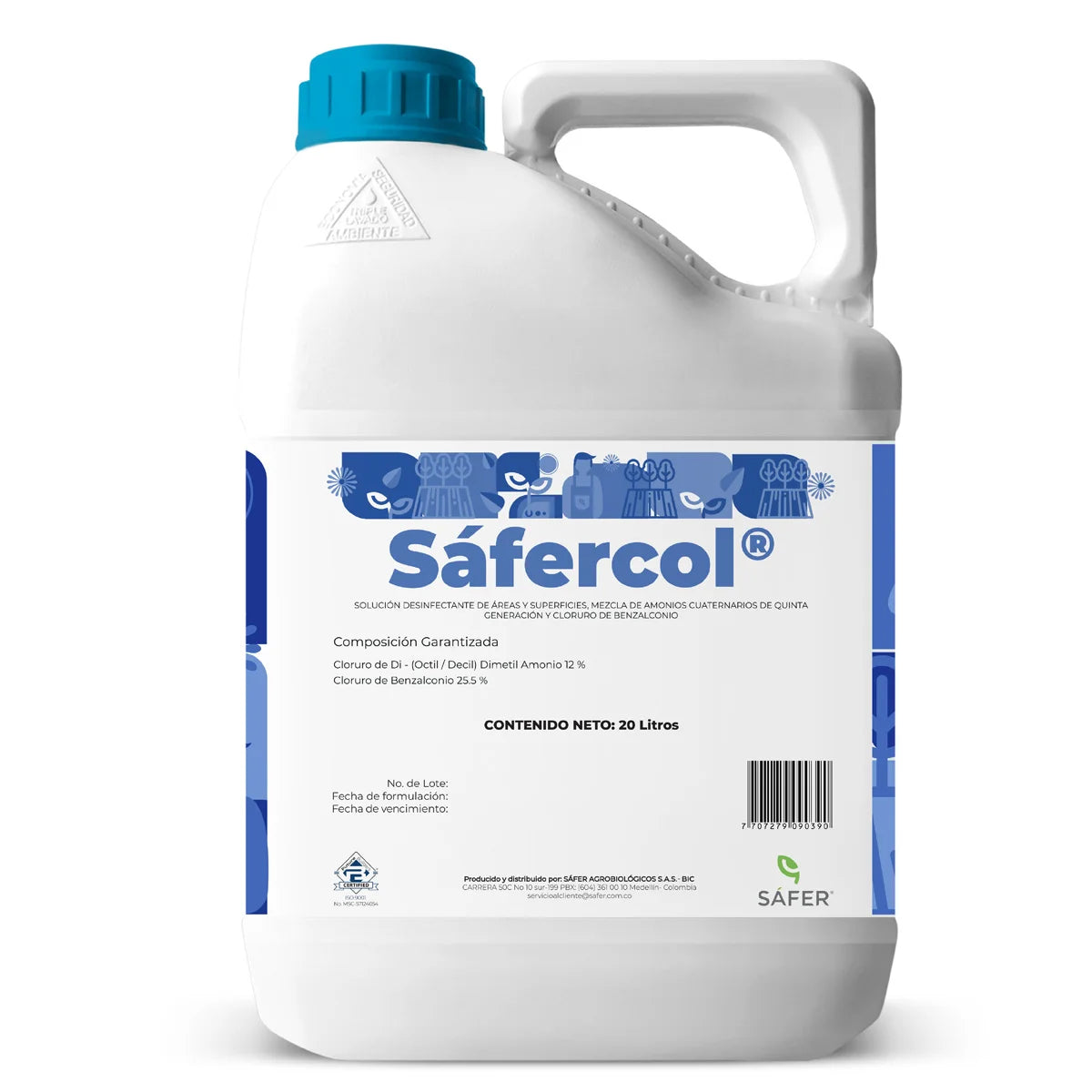Amonio Cuaternario Safercol