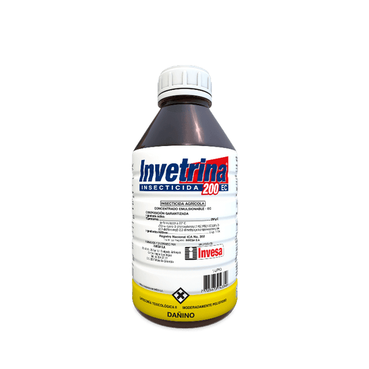 INSECTICIDA CIPERMETRINA INVETRINA 200 EC