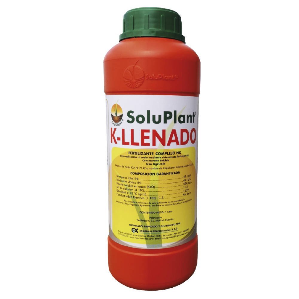 FERTILIZANTE SOLUPLANT K-LLENADO