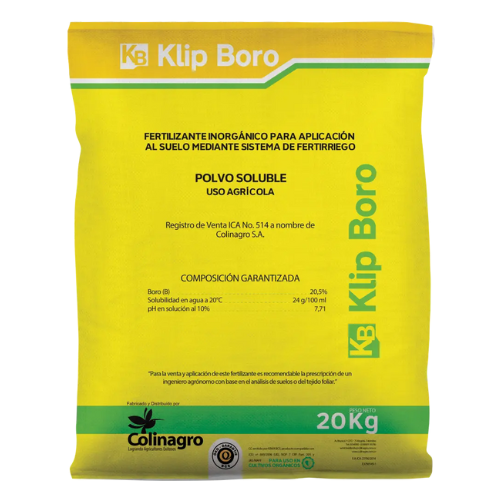 FERTILIZANTE FOLIAR KLIP BORO