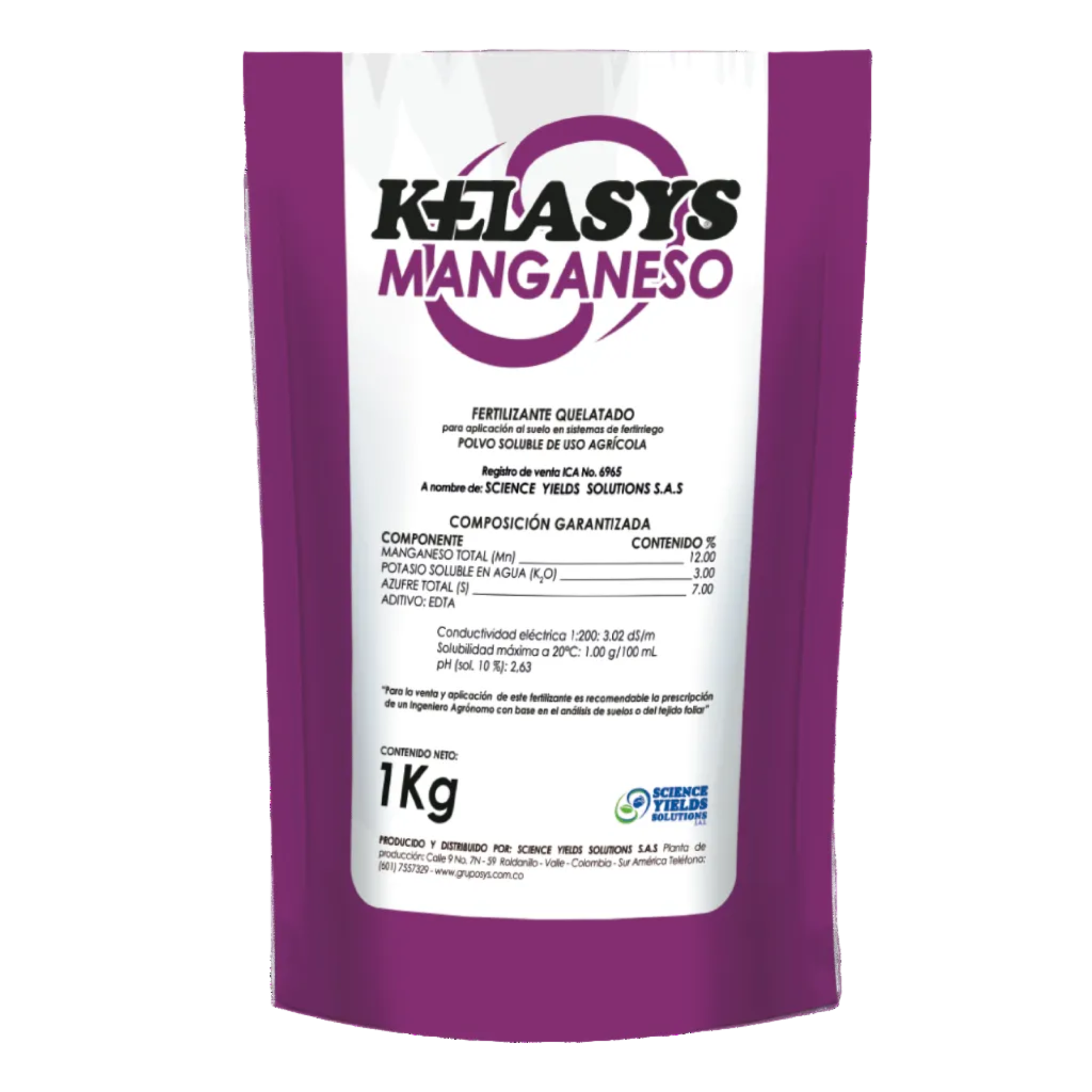 FERTILIZANTE KELASYS MANGANESO