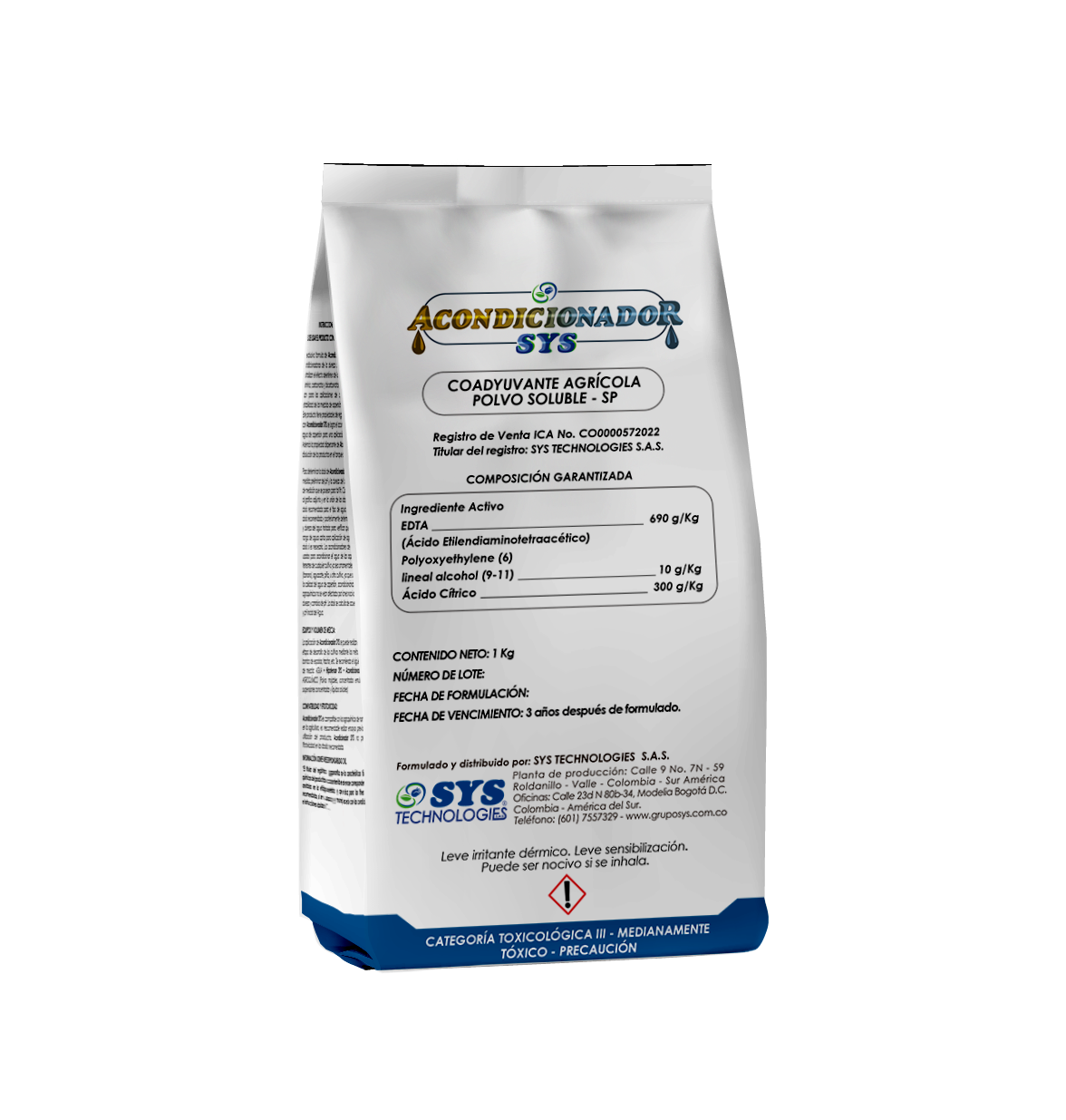 ACONDICIONADOR DE AGUAS SYS