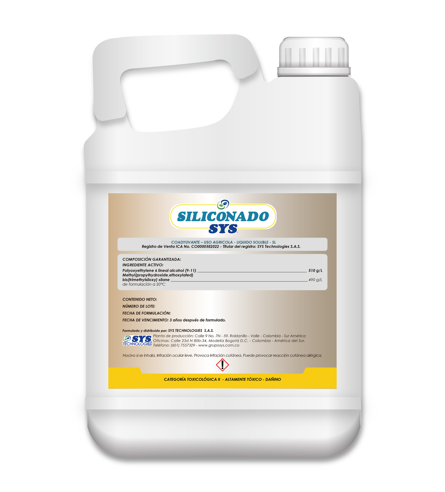 COADYUVANTE SILICONADO SYS