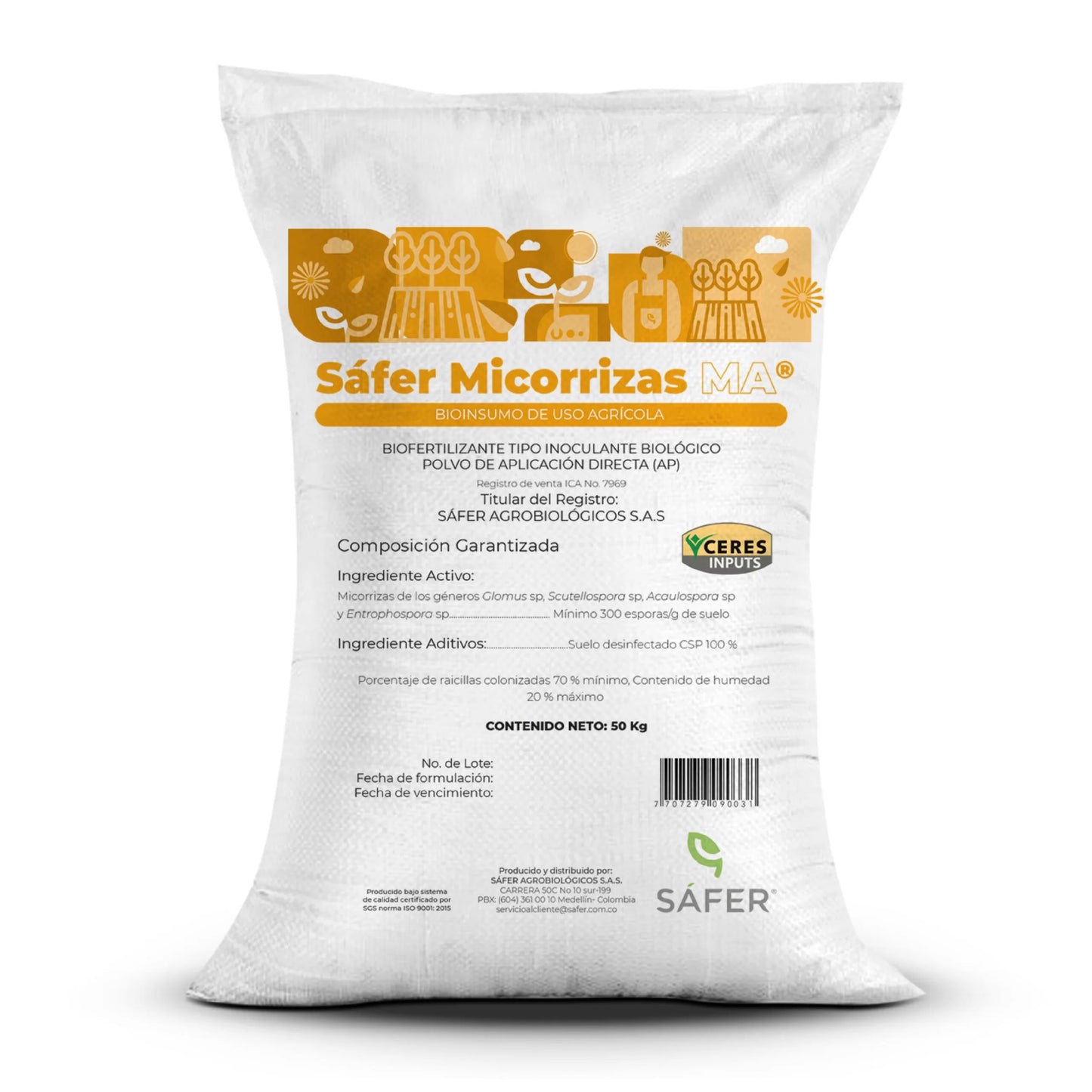 SAFER MICORRIZAS M.A