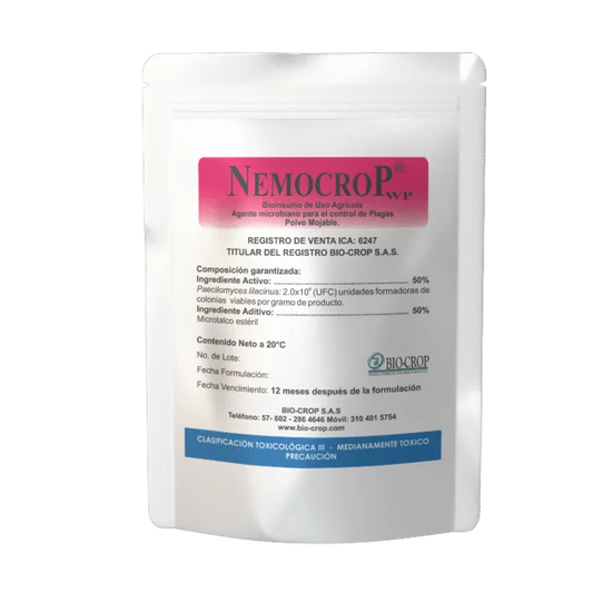 NEMATICIDA PAECILOMYCES LILACINUS NEMOCROP