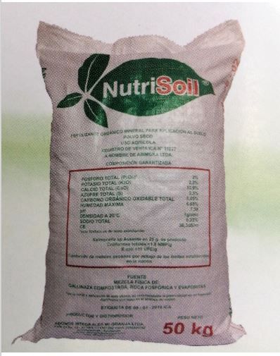 ACONDICIONADOR DE SUELOS NUTRISOIL