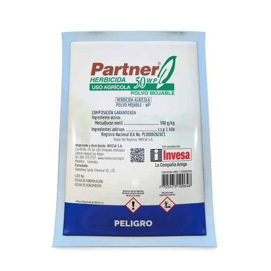 HERBICIDA METSULFURON PARTNER 50 WP