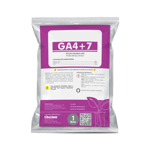 GIBERELINA REGULADOR FISIOLÓGICO G4+7