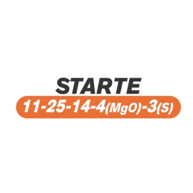 ABONO 11-25-14-4(MgO)-3(S) STARTE