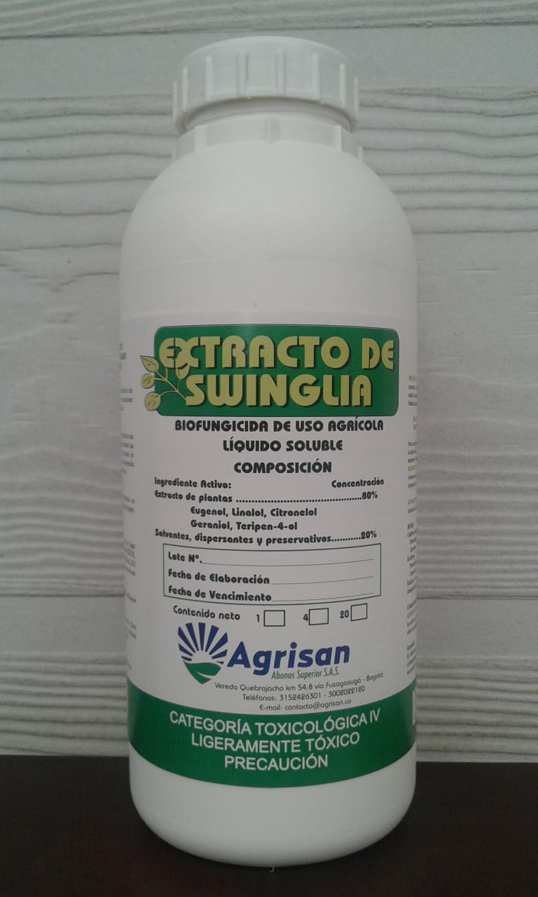 FUNGICIDA EXTRACTO DE SWINGLIA