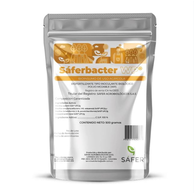 BIOFERTILIZANTE SAFERBACTER WP